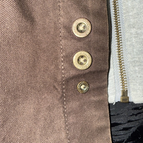 C E Schmidt Coat Men's XL Brown Canvas Jacket Full Zip Hoodie Outdoor Workwear - Picture 8 of 13